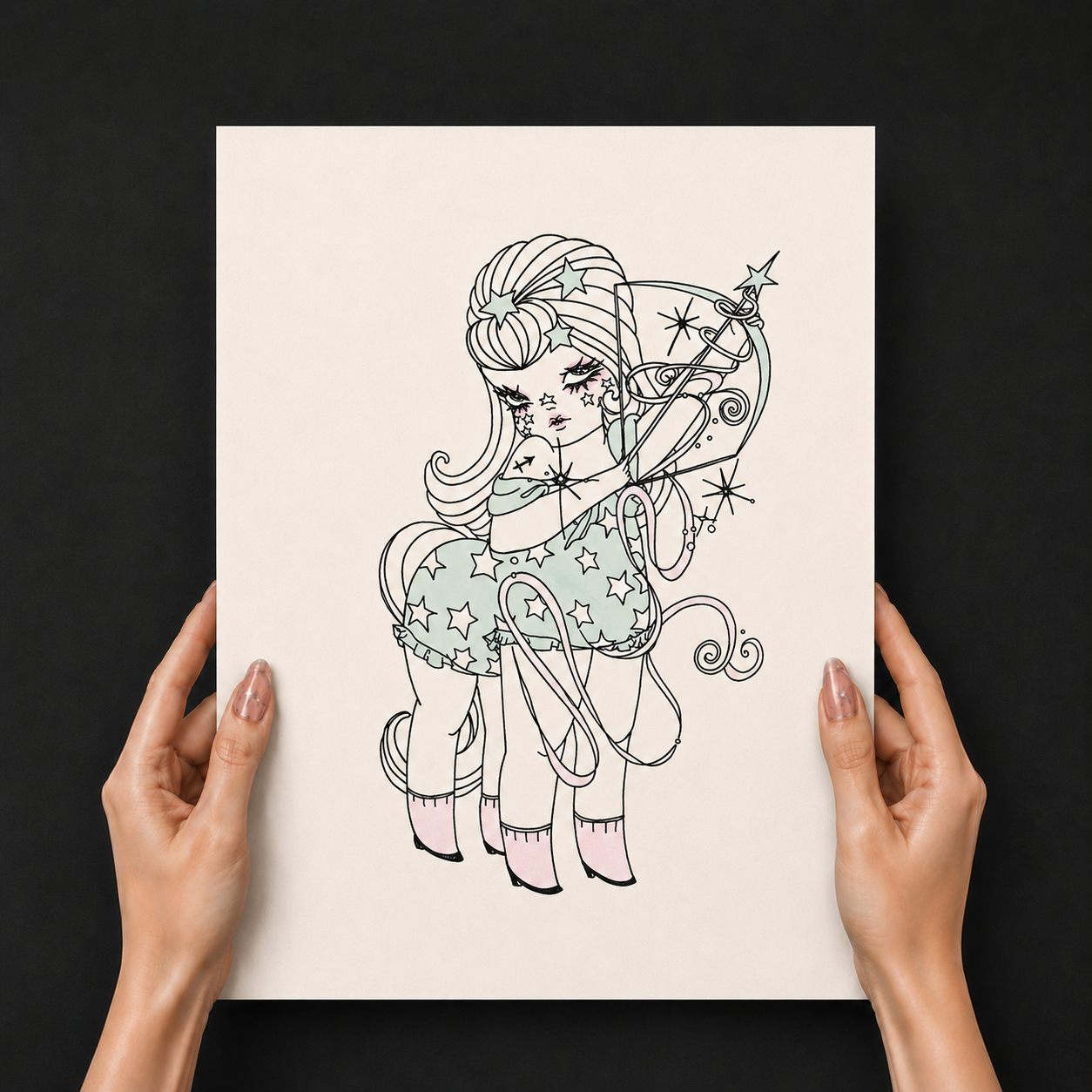 Cósmica Sagittarius Print