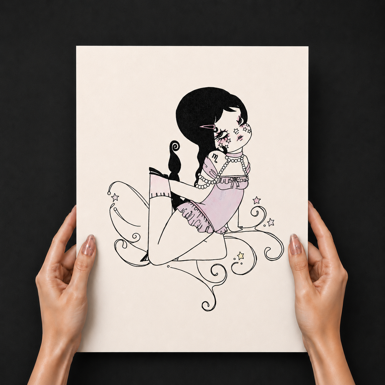 Cósmica Scorpio Print