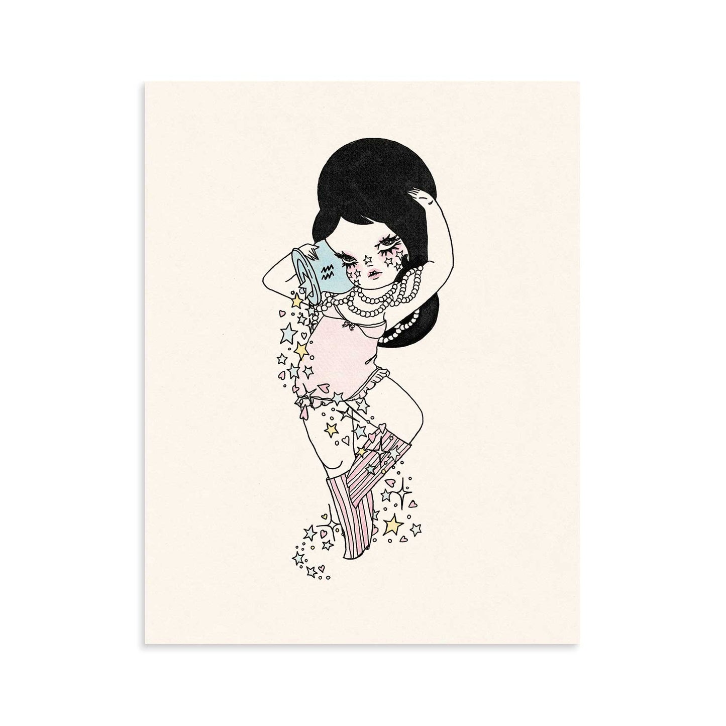 Cósmica Aquarius Print