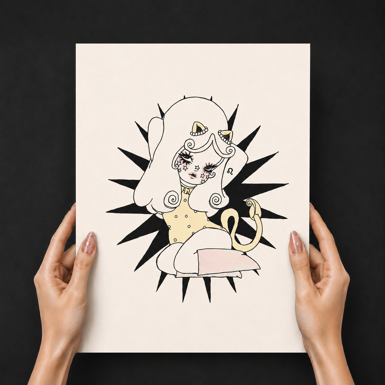 Cósmica Leo Print