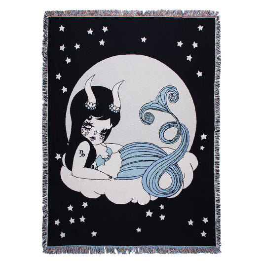 Cósmica Capricorn Woven Blanket