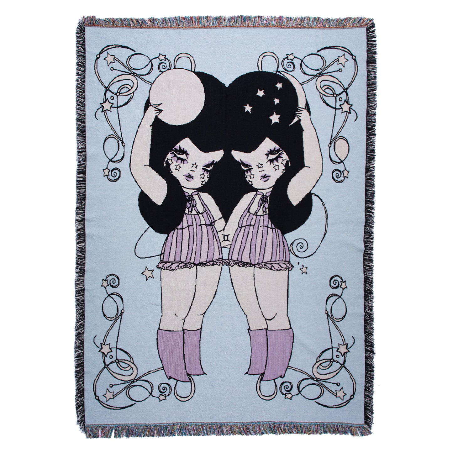 Cósmica Gemini Woven Blanket