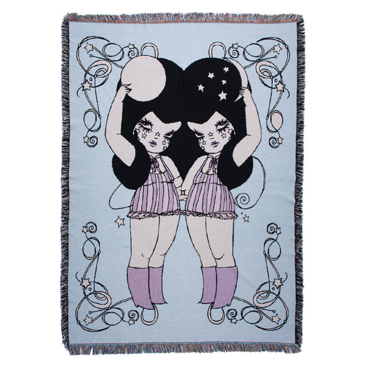 Cósmica Gemini Woven Blanket