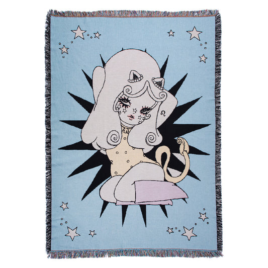 Cósmica Leo Woven Blanket