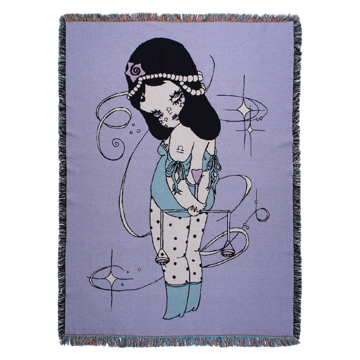 Cósmica Libra Woven Blanket