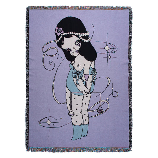 Cósmica Libra Woven Blanket