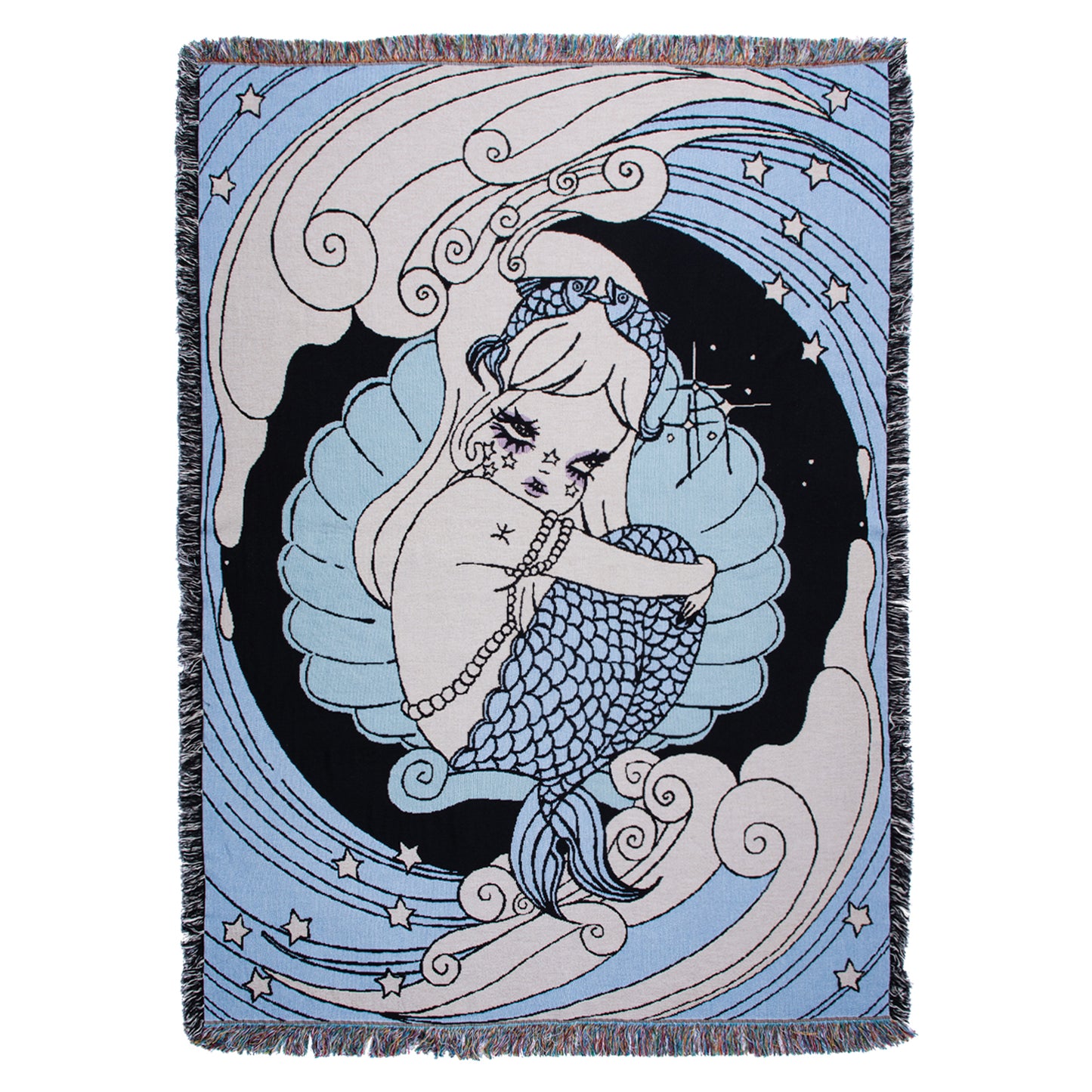 Cósmica Pisces Woven Blanket