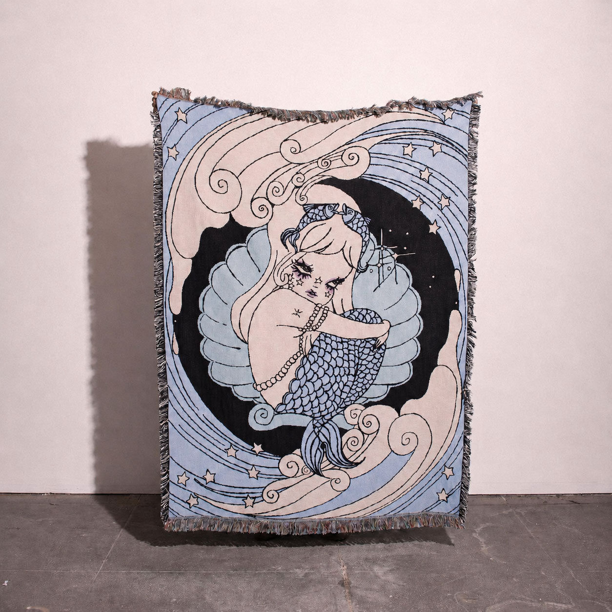 Cósmica Pisces Woven Blanket