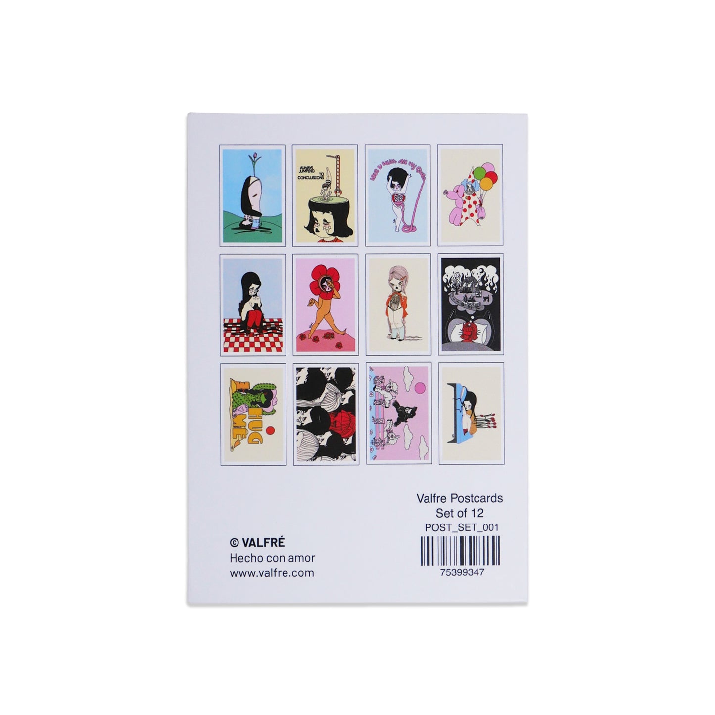 Valfre Postcards - Set of 12