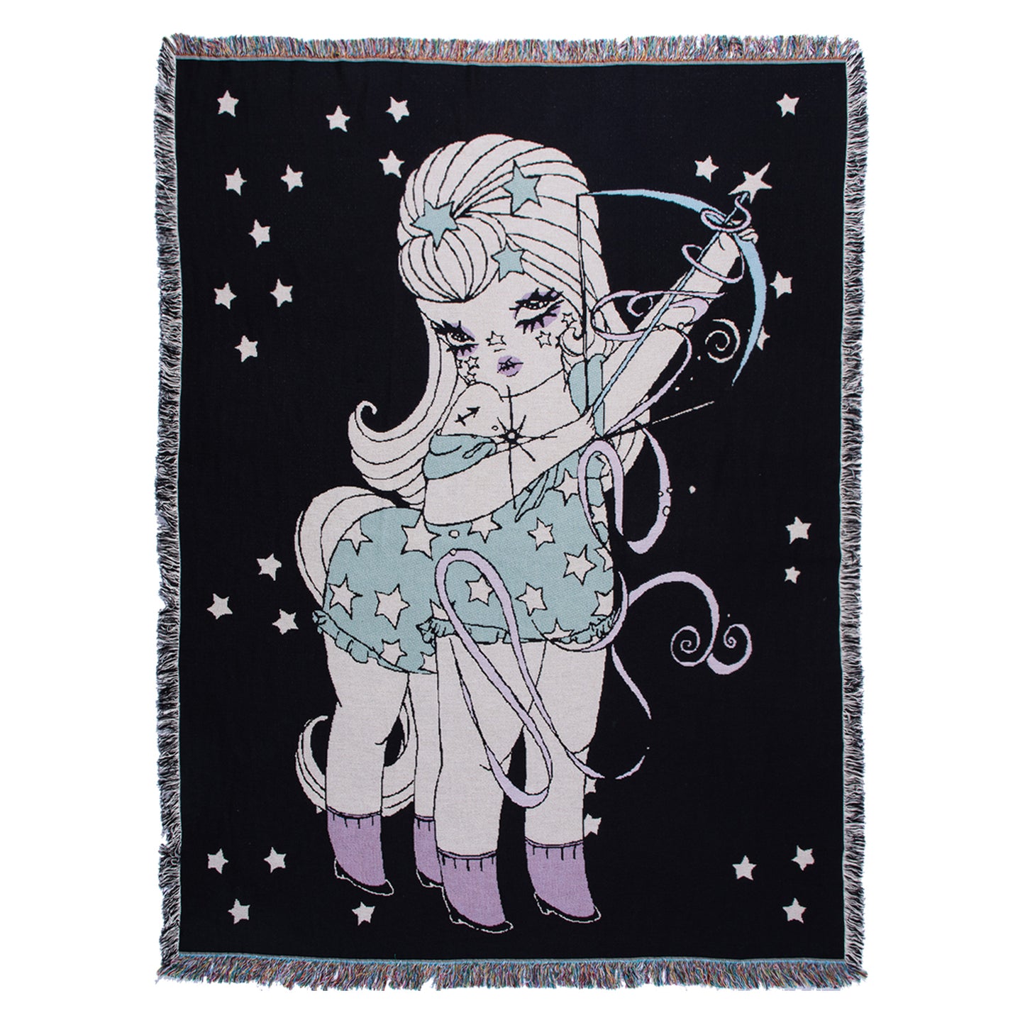 Cósmica Sagittarius Woven Blanket