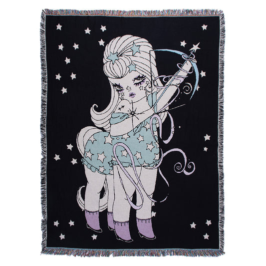 Cósmica Sagittarius Woven Blanket