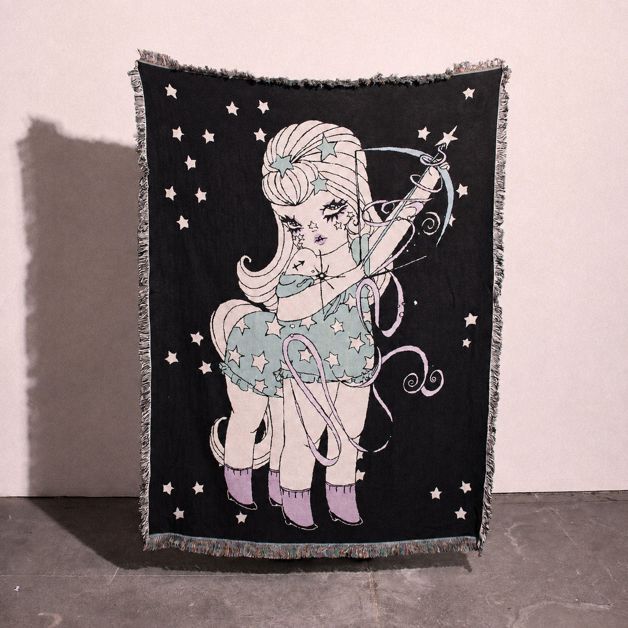 Cósmica Sagittarius Woven Blanket