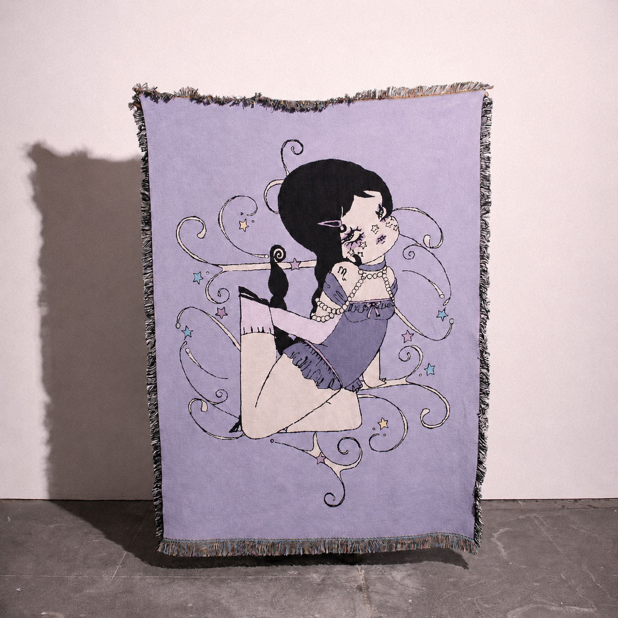 Cósmica Scorpio Woven Blanket