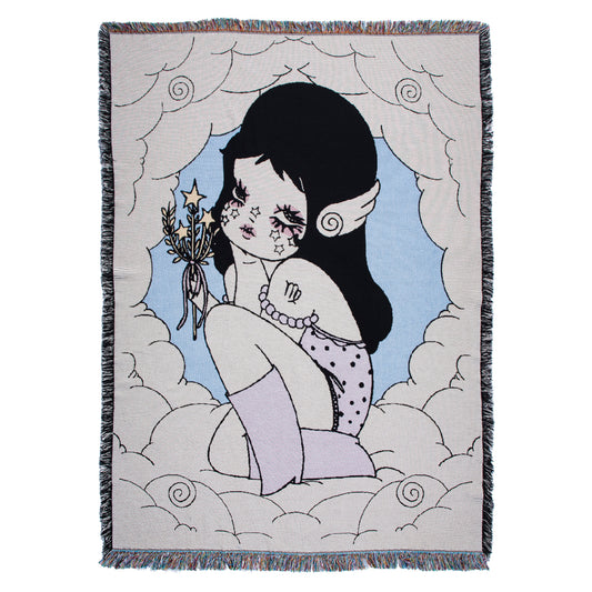 Cósmica Virgo Woven Blanket