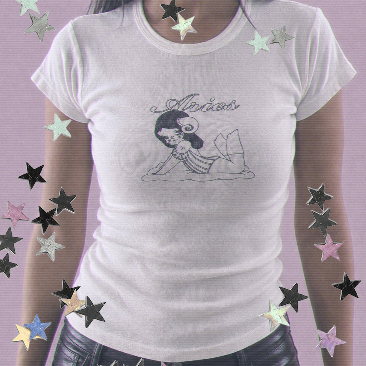 Cósmica Aries Tee