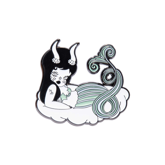 Cósmica Capricorn Pin